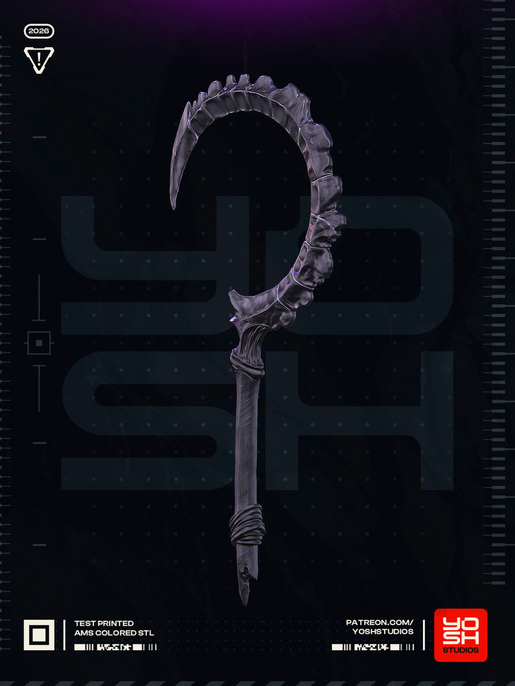 Abyssal Spine Reaper | 1:1 Unpainted Kit Model