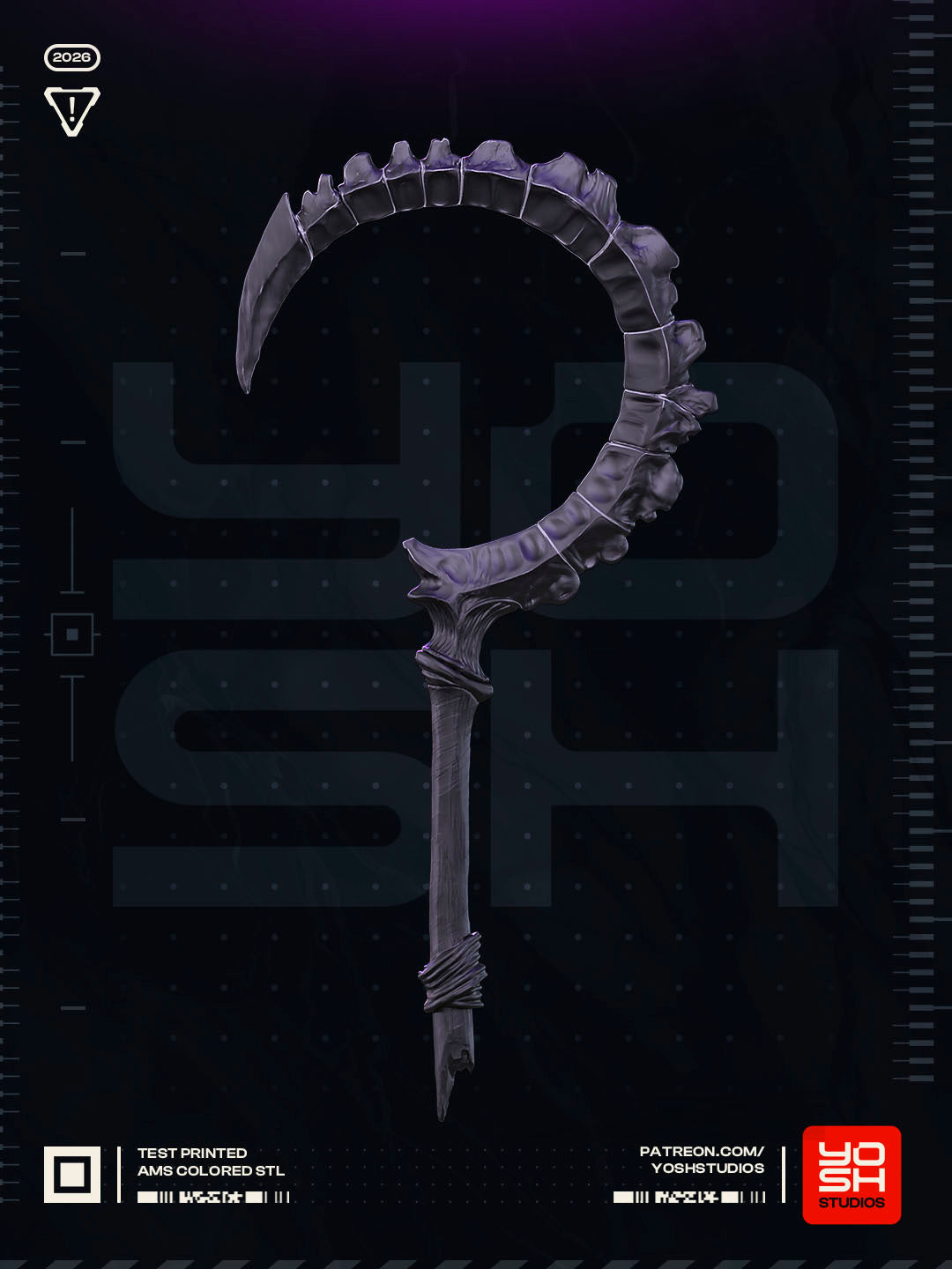 Abyssal Spine Reaper | 1:1 Unpainted Kit Model