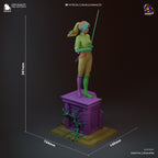 Crimson Oath Knightess | 1/8 Unpainted Resin Kit Model