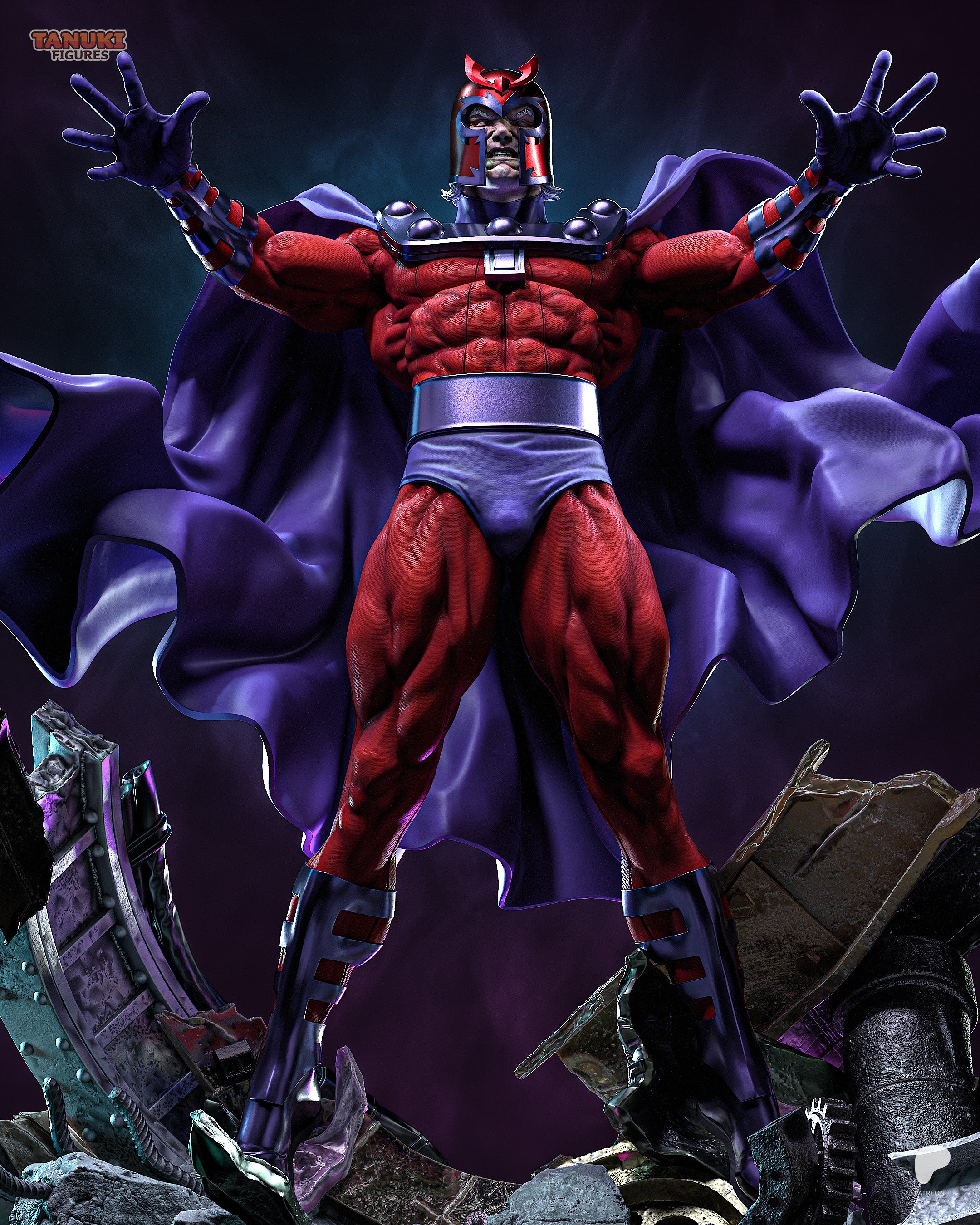 Iron Veil Sovereign | 1/6 Unpainted Resin Kit Model