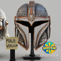 Dragonscale Battle Helm (Kitty Version available) | Made To Fit Full Color FDM Model