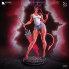 Crimson Demoness Fury | 1/8 Unpainted Resin Kit Model