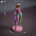 Crimson Demoness Fury | 1/8 Unpainted Resin Kit Model