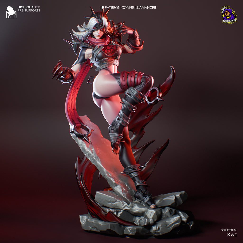 Infernal Thorn Ravager | 1/8 Unpainted Resin Kit Model