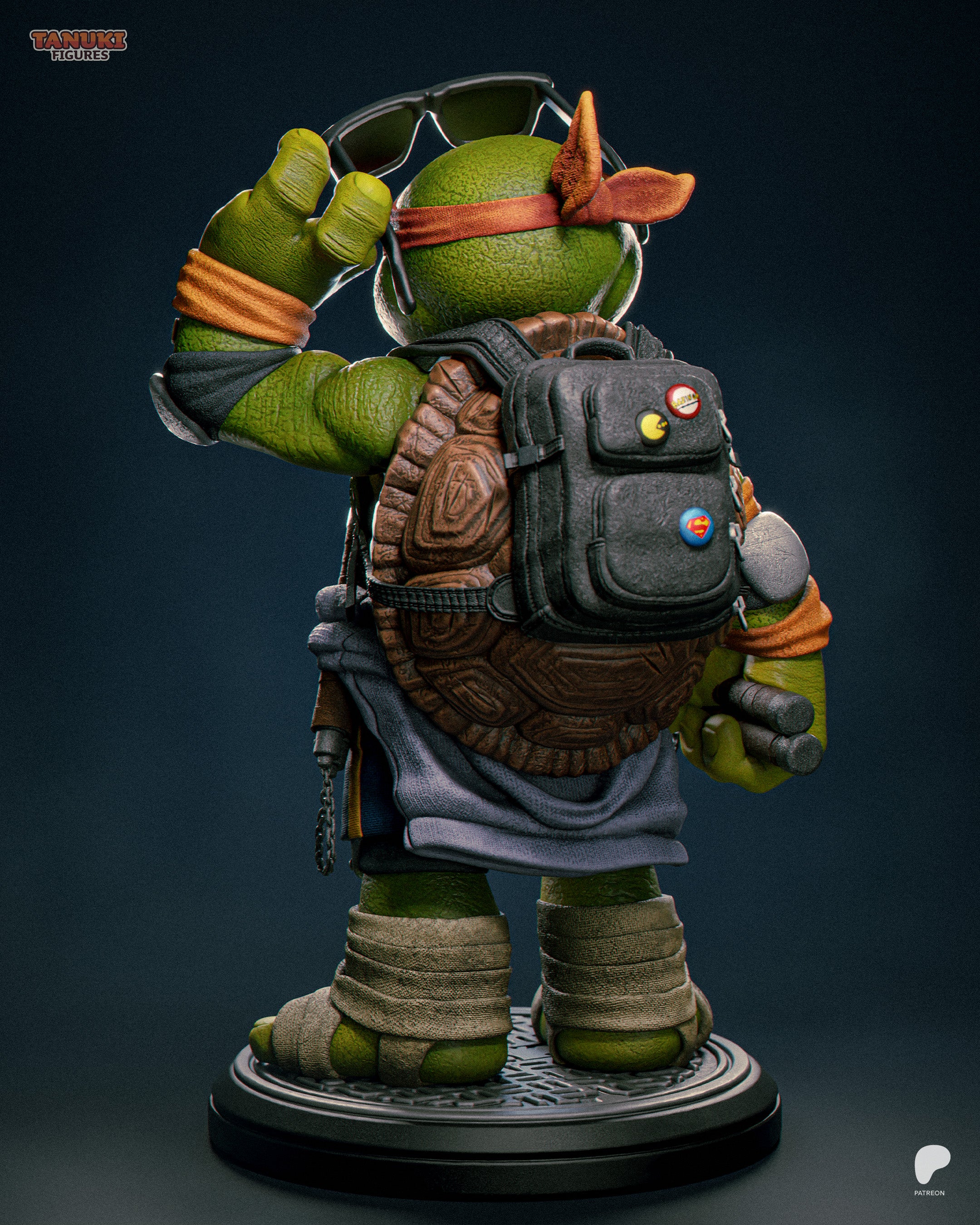 Jade Shell Reveler | 1/12 Unpainted Resin Kit Model