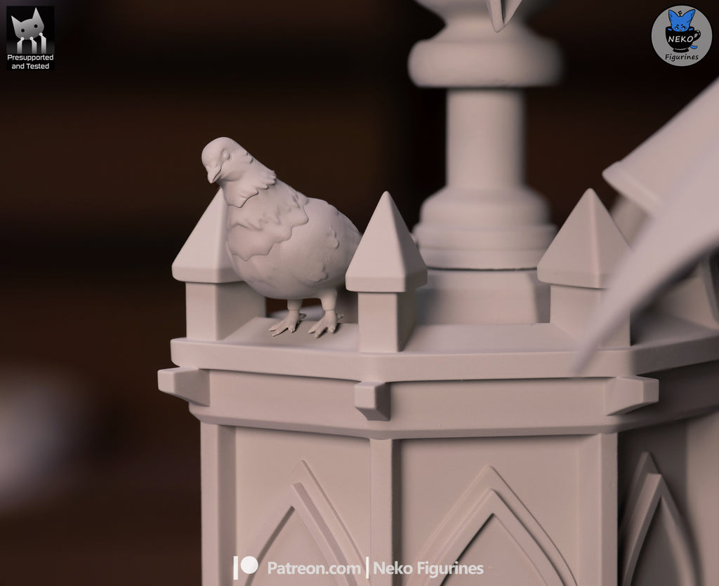 Twilight Parasol Warden | 1/7 Unpainted Resin Kit Model