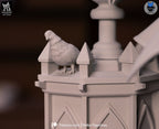 Twilight Parasol Warden | 1/7 Unpainted Resin Kit Model