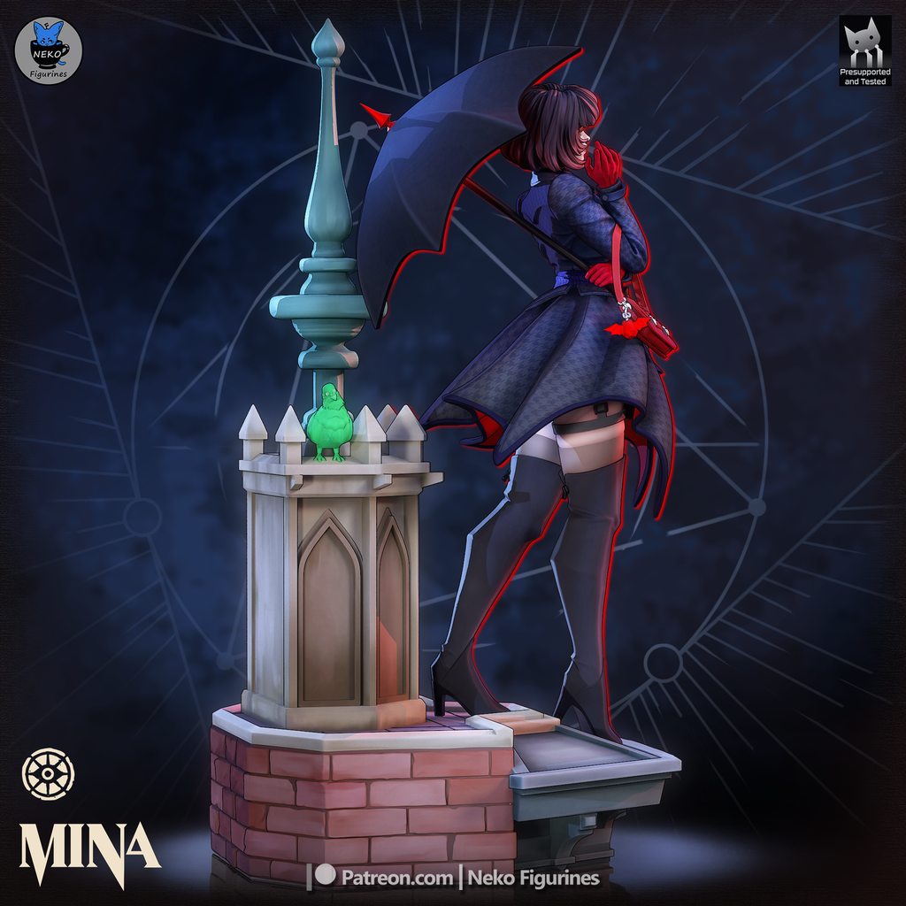 Twilight Parasol Warden | 1/7 Unpainted/Painted Resin Figure