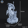 Twilight Parasol Warden | 1/7 Unpainted/Painted Resin Figure