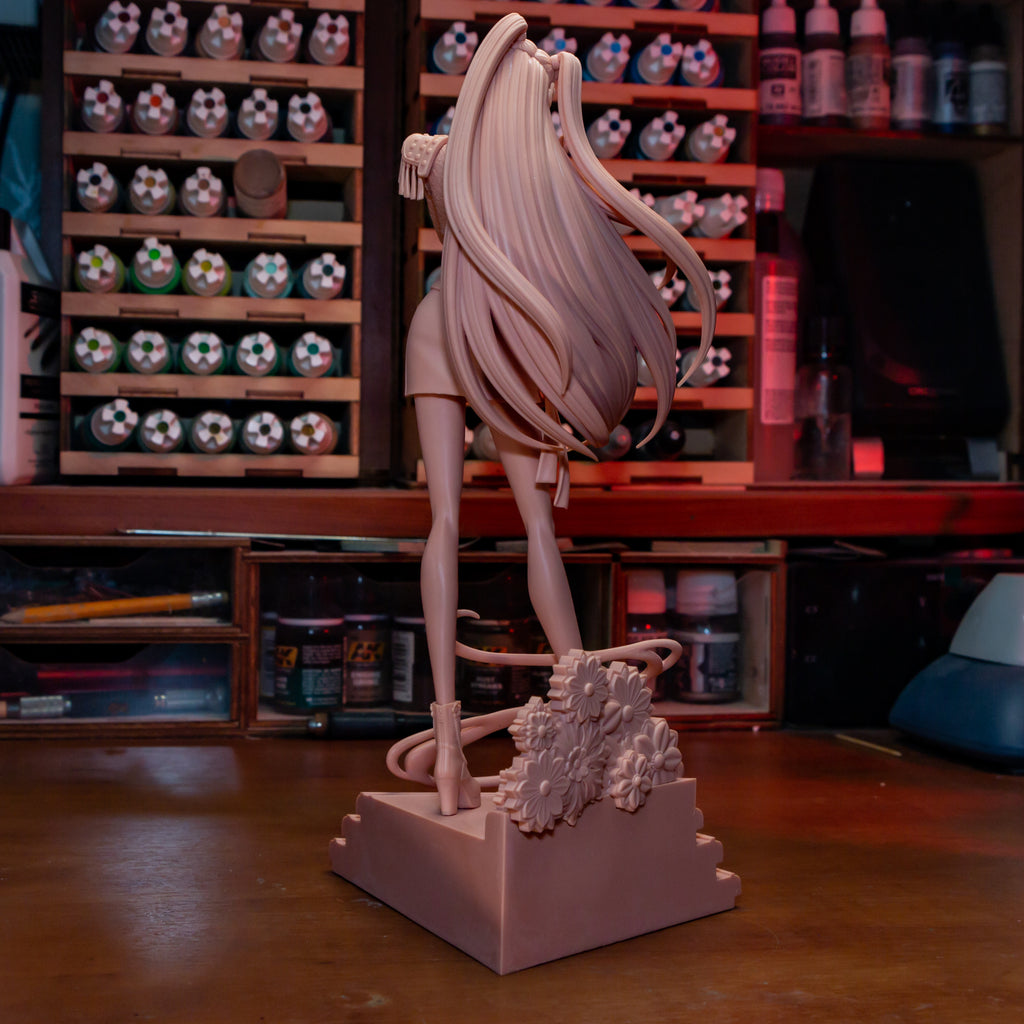 Crimson Melody Enchantress | 1/8 Unpainted Resin Kit Model