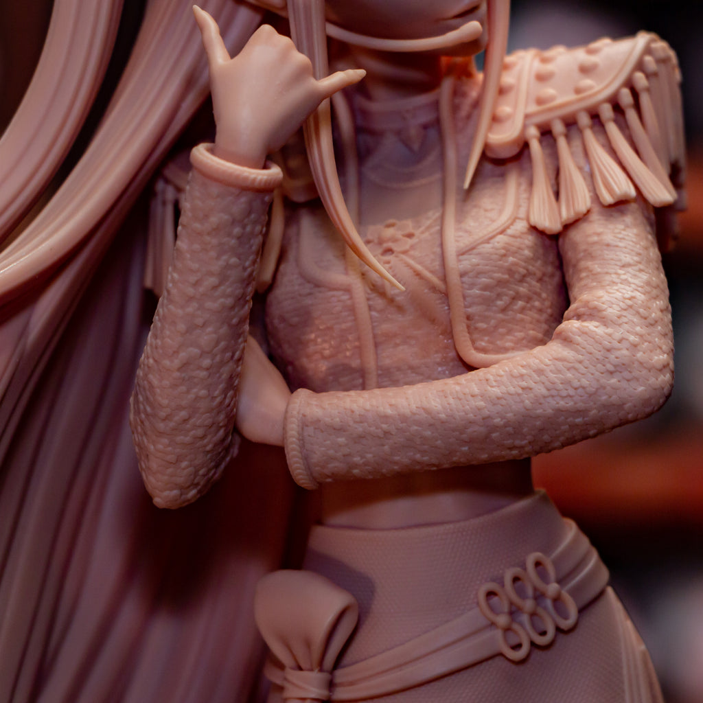 Crimson Melody Enchantress | 1/8 Unpainted Resin Kit Model