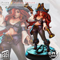 Crimson Sea Marauder | 32mm & 55mm Unpainted Resin Kit Model