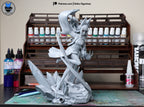 Azure Fox Blade Dancer | 1/7 Unpainted Resin Kit Model