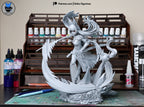 Azure Fox Blade Dancer | 1/7 Unpainted Resin Kit Model