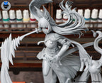 Azure Fox Blade Dancer | 1/7 Unpainted Resin Kit Model