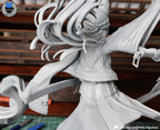 Azure Fox Blade Dancer | 1/7 Unpainted Resin Kit Model
