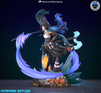 Azure Fox Blade Dancer | 1/7 Unpainted Resin Kit Model