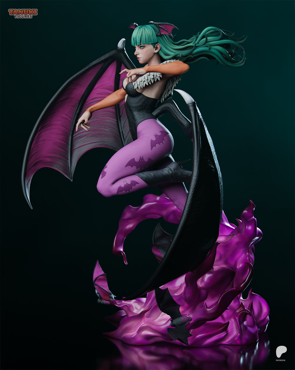 Title Violet Abyss Temptress | 1/6 Unpainted Resin Kit Model