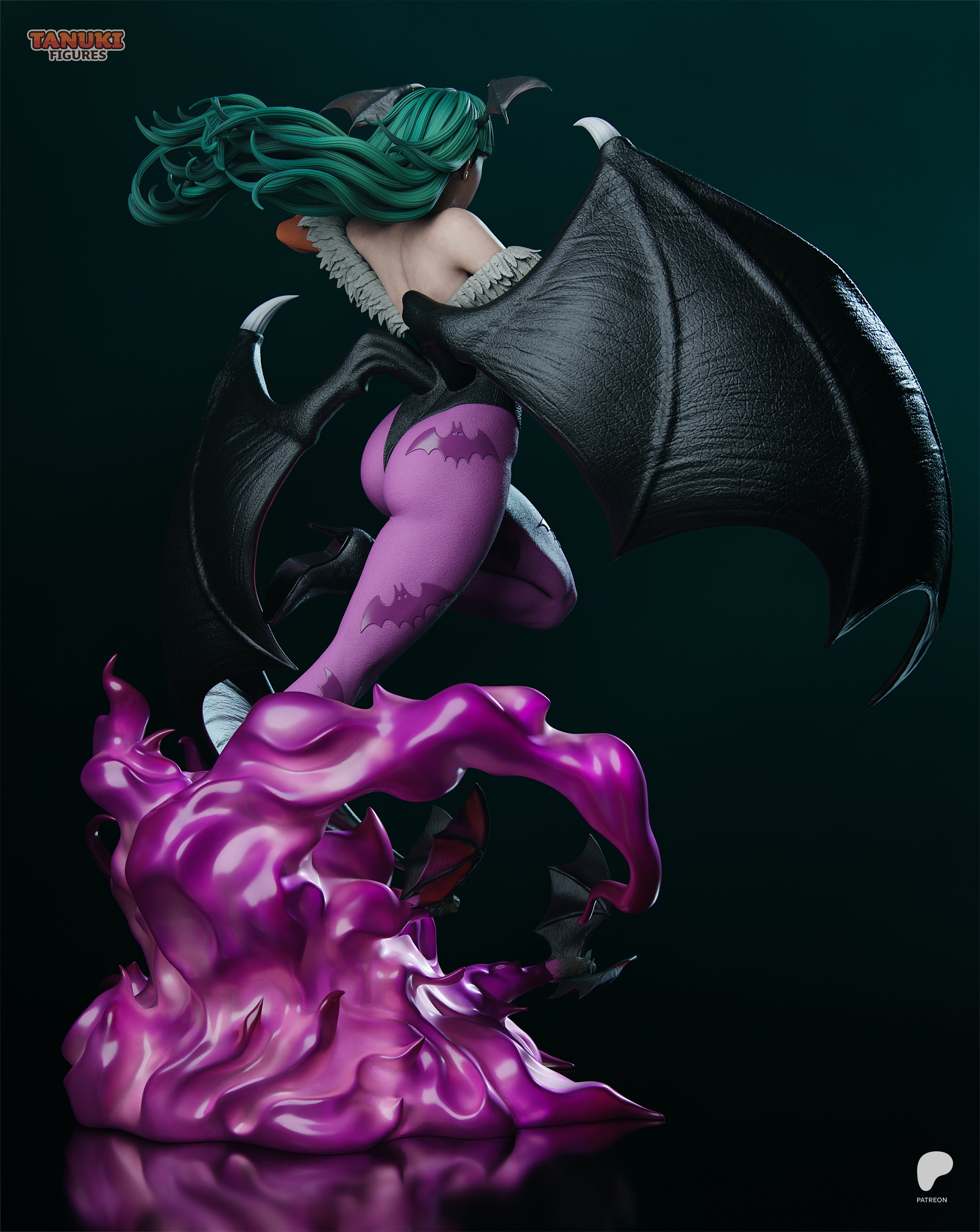 Title Violet Abyss Temptress | 1/6 Unpainted Resin Kit Model