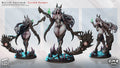 Abyssal Horned Harvester | 32mm & 75mm Unpainted Resin Kit Model
