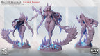 Abyssal Horned Harvester | 32mm & 75mm Unpainted Resin Kit Model