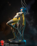 Neural Cyber Pinup | 1/10 Unpainted Resin Kit Model