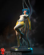 Neural Cyber Pinup | 1/10 Unpainted Resin Kit Model