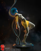 Neural Cyber Pinup | 1/10 Unpainted Resin Kit Model