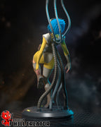 Neural Cyber Pinup | 1/10 Unpainted Resin Kit Model