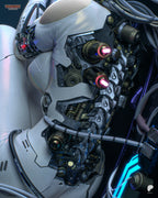 Neon Veil Phantom | 1/8 Unpainted Resin Kit Model