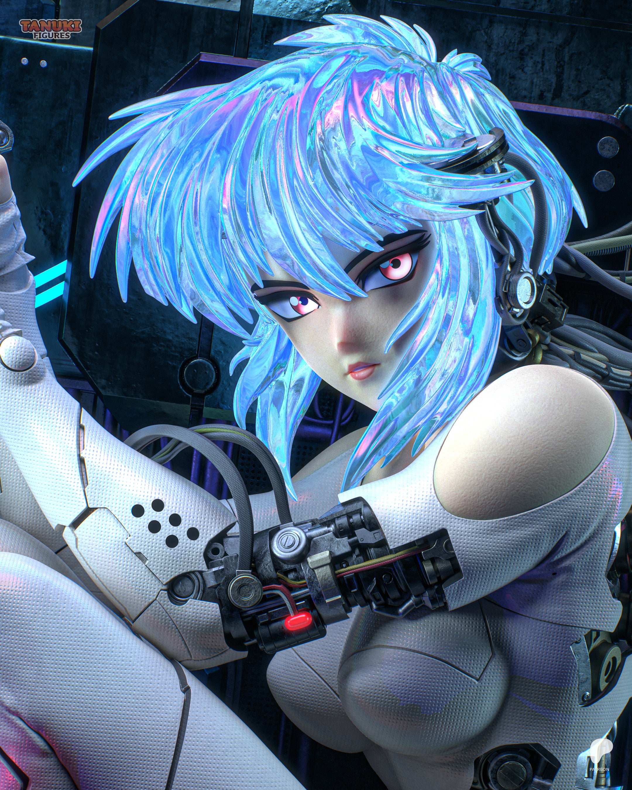 Neon Veil Phantom | 1/8 Unpainted Resin Kit Model