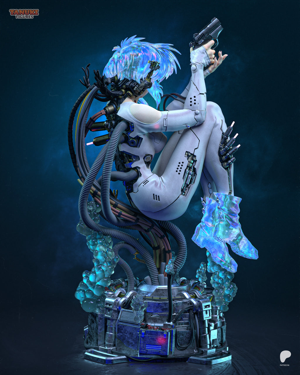 Neon Veil Phantom | 1/8 Unpainted Resin Kit Model