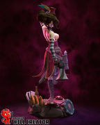 Steampunk Gambler Pinup | 1/10 Unpainted Resin Kit Model
