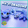 Articulating Spirit Wyrm | Articulating Full Color FDM Model