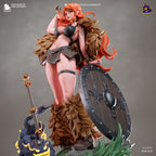 Flameheart Shieldmaiden | 1/8 Unpainted Resin Kit Model