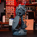 Flameheart Shieldmaiden | 1/8 Unpainted Resin Kit Model