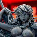 Flameheart Shieldmaiden | 1/8 Unpainted Resin Kit Model