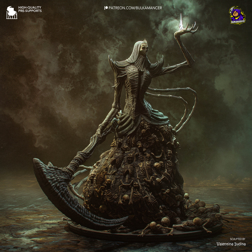 Veiled Bone Sovereign | 1/8 Unpainted Resin Kit Model