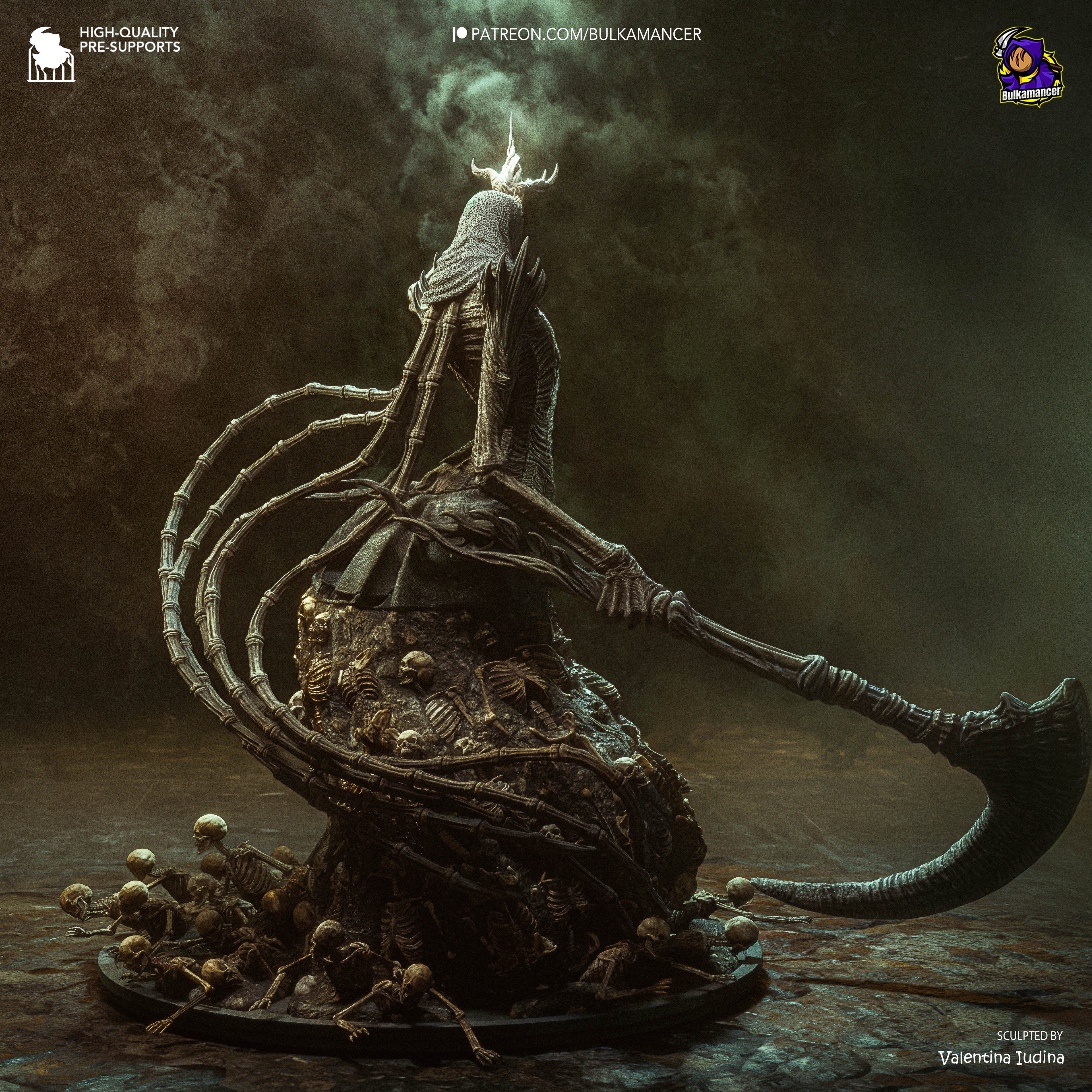 Veiled Bone Sovereign | 1/8 Unpainted Resin Kit Model