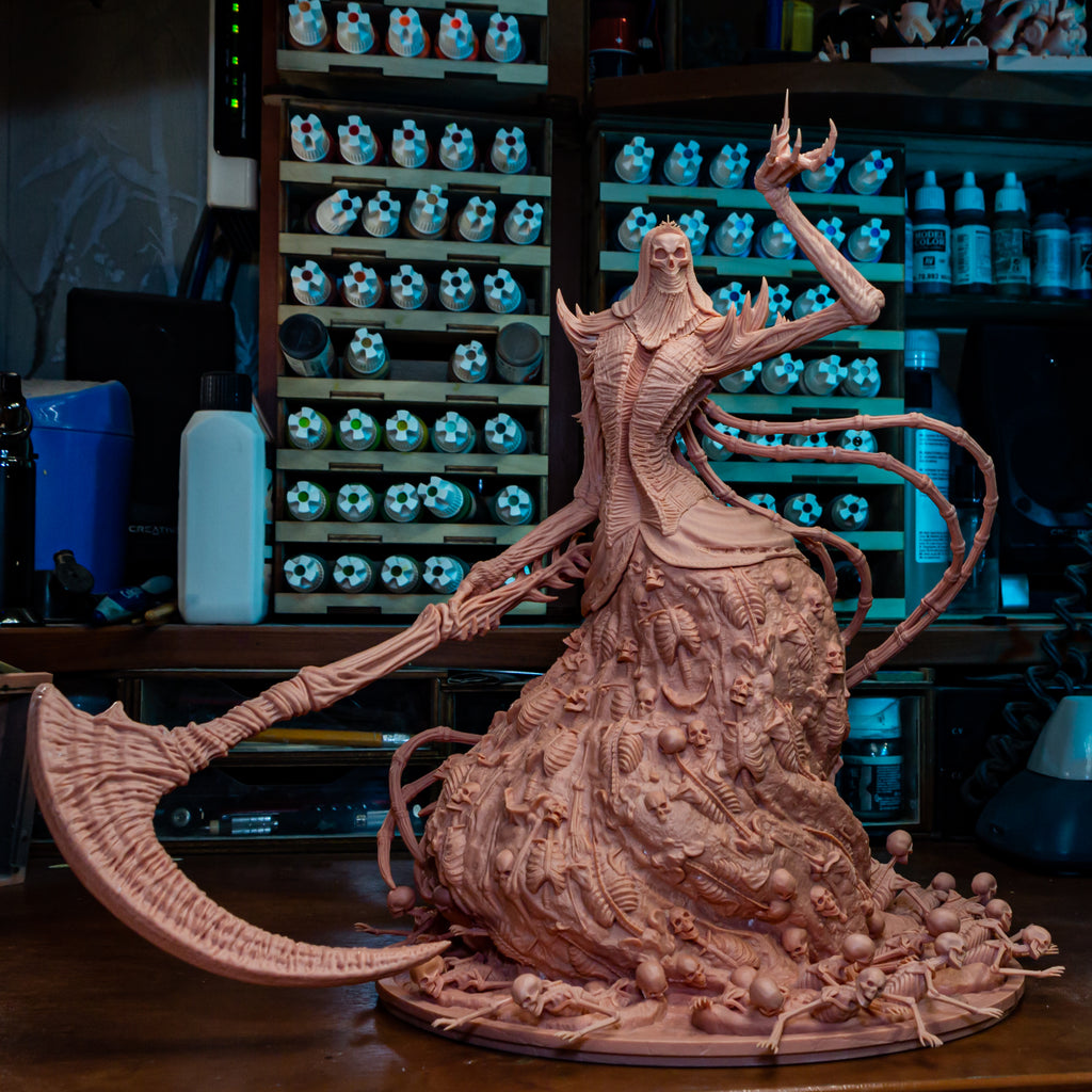 Veiled Bone Sovereign | 1/8 Unpainted Resin Kit Model