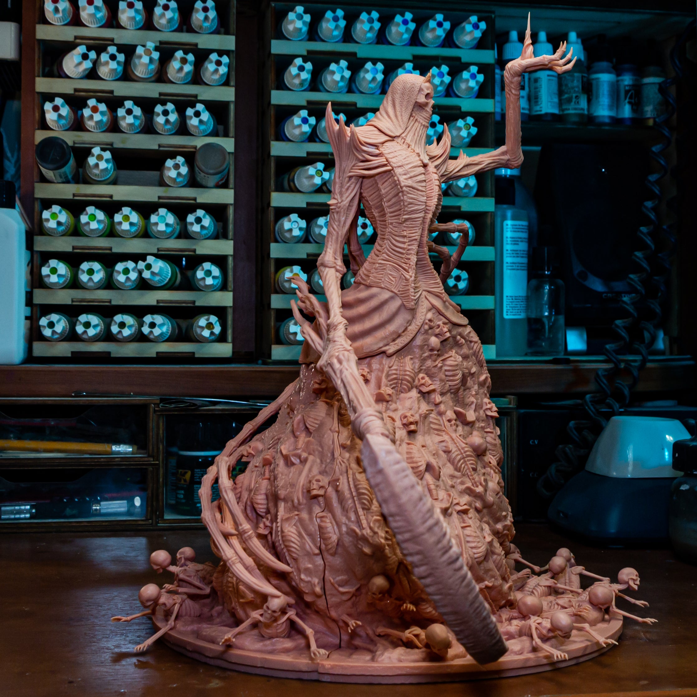 Veiled Bone Sovereign | 1/8 Unpainted Resin Kit Model