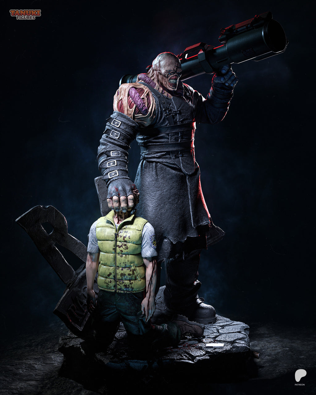 Plaguewrath Behemoth | 1/6 Unpainted Resin Kit Model