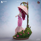 Rosebloom Parasol Maiden | 1/8 Unpainted Resin Kit Model
