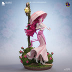 Rosebloom Parasol Maiden | 1/8 Unpainted Resin Kit Model