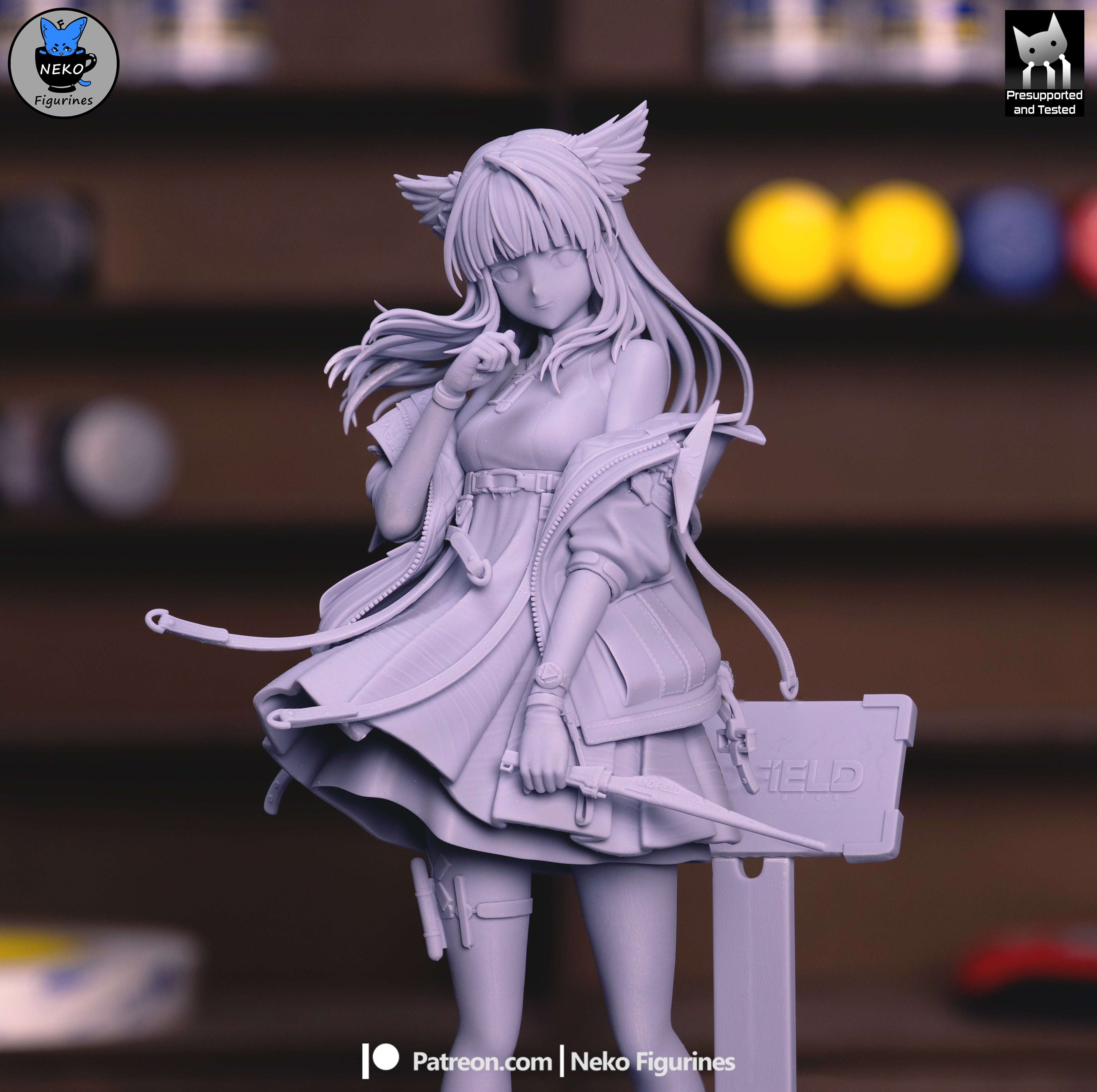 Arctic Fox Vanguard | 1/7 Unpainted Resin Kit Model
