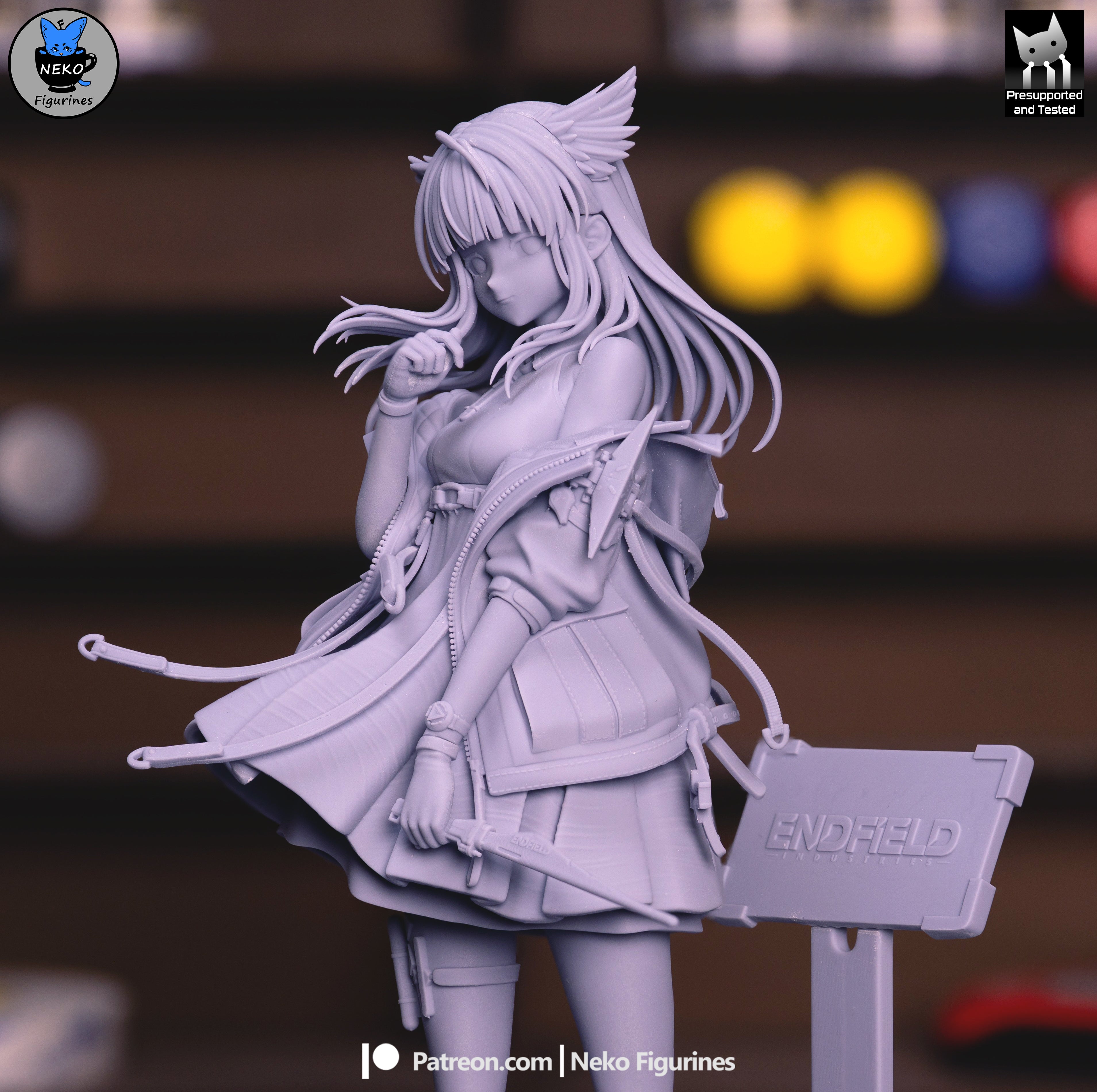 Arctic Fox Vanguard | 1/7 Unpainted Resin Kit Model