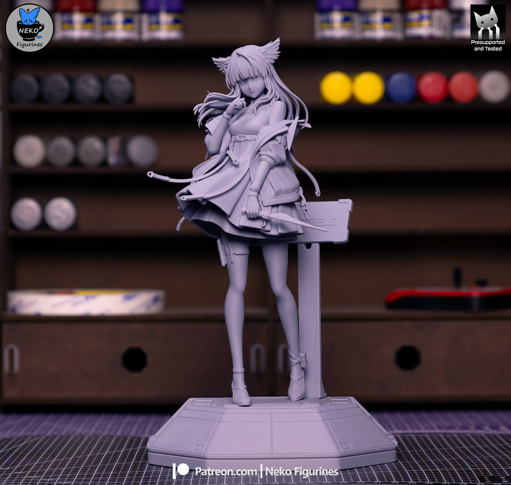 Arctic Fox Vanguard | 1/7 Unpainted Resin Kit Model