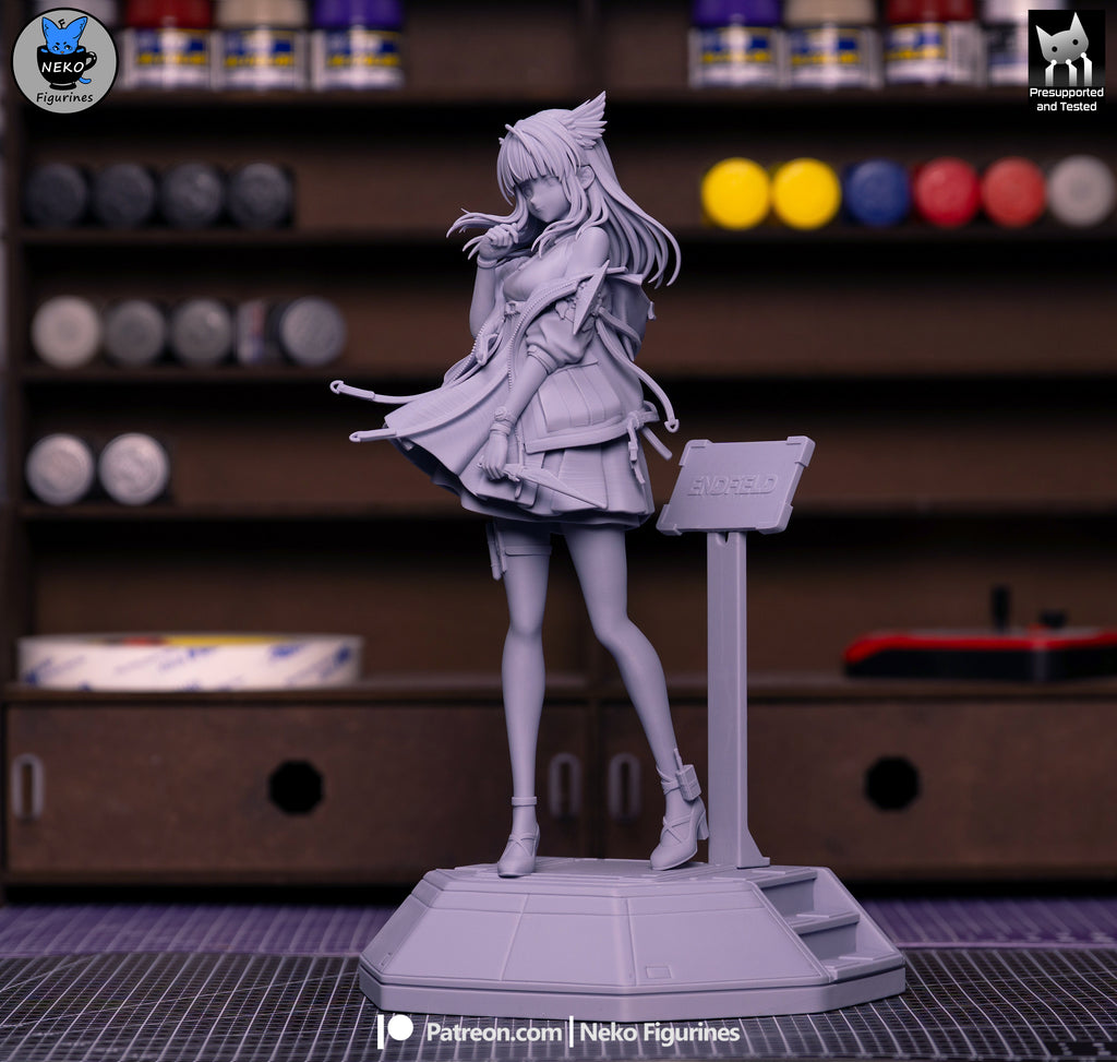 Arctic Fox Vanguard | 1/7 Unpainted Resin Kit Model