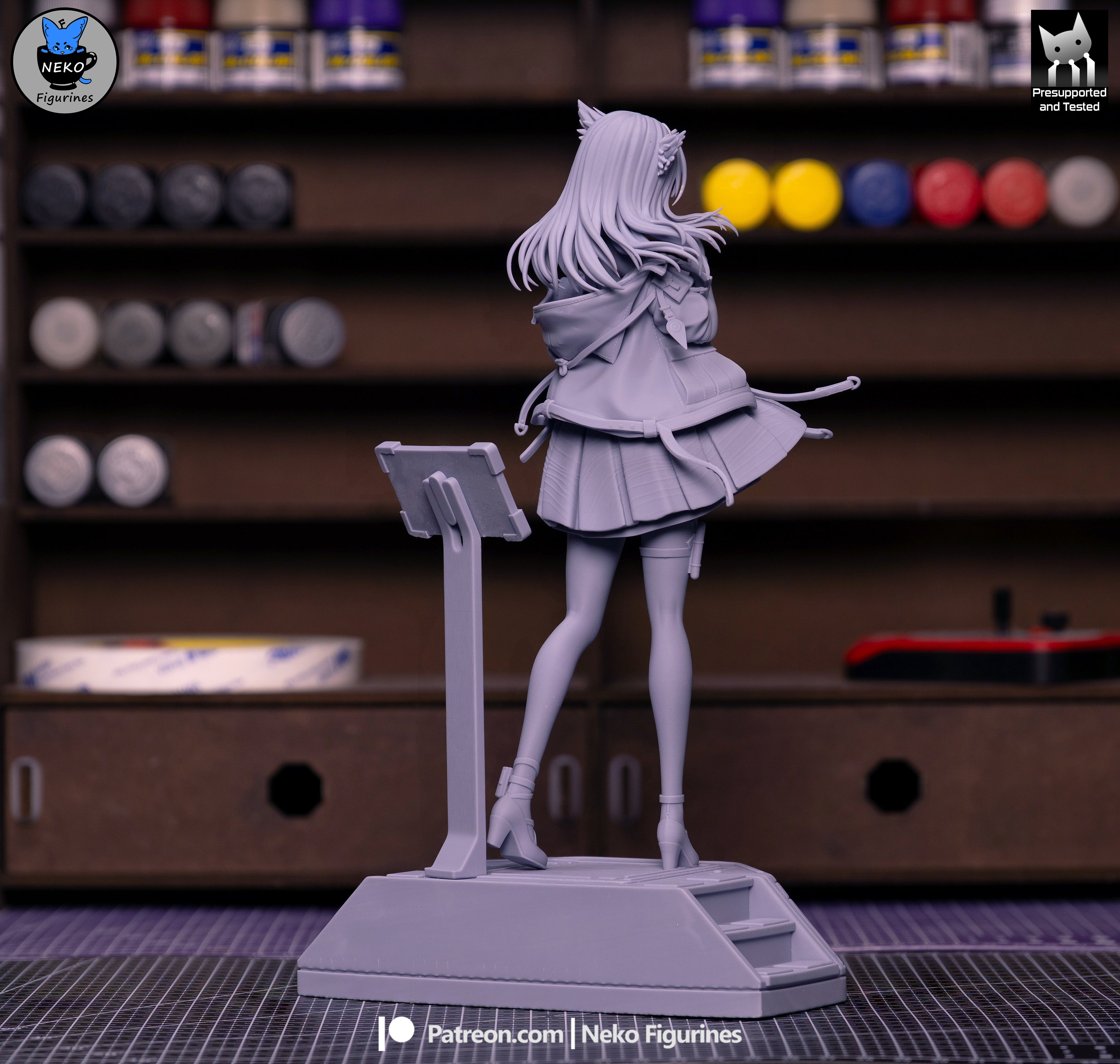 Arctic Fox Vanguard | 1/7 Unpainted Resin Kit Model