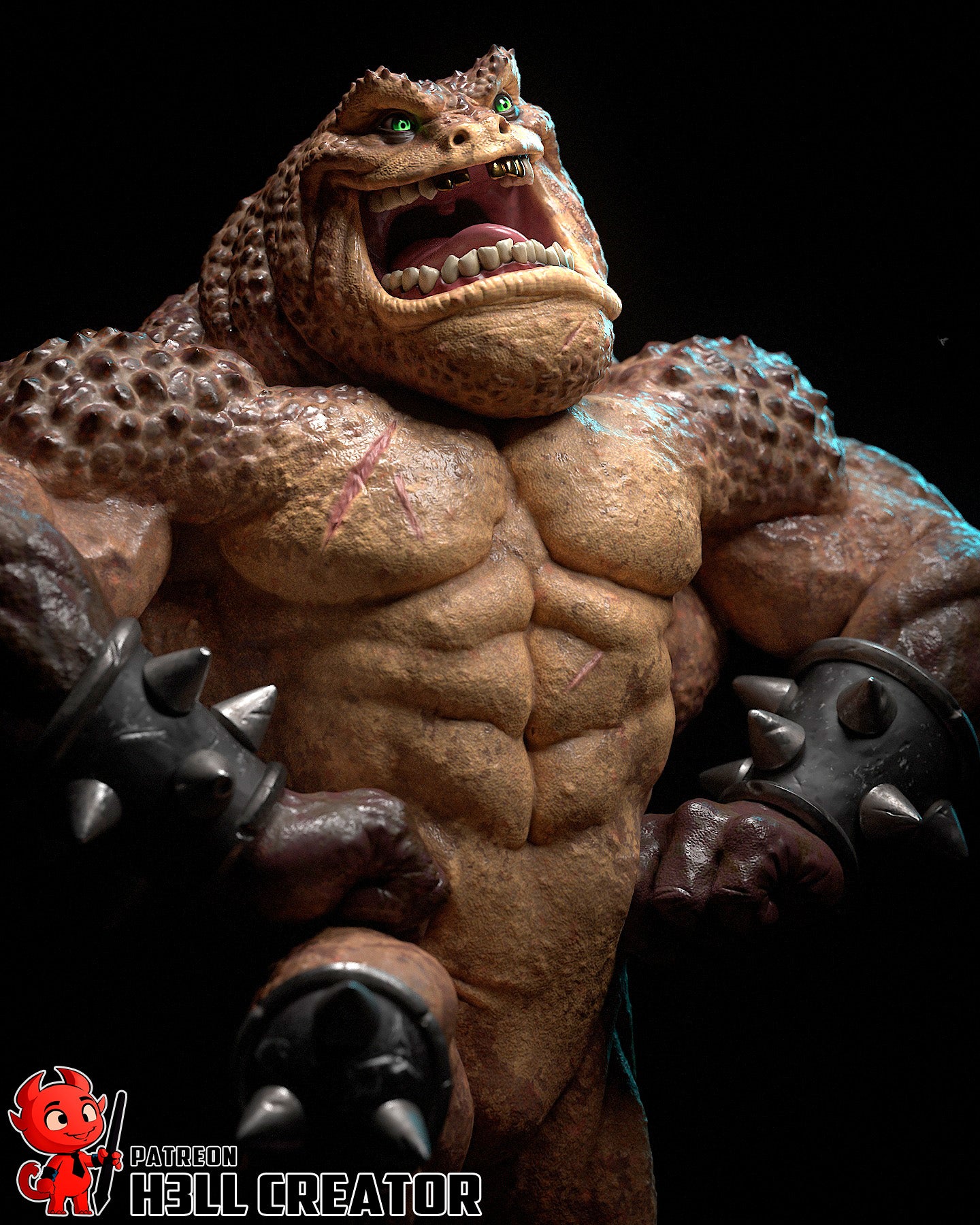 Bog Crusher Behemoth | 1/10 Unpainted Resin Kit Model